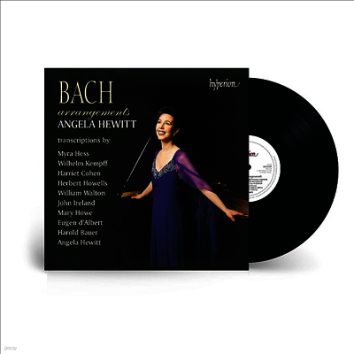 Angela Hewitt — 바흐: 피아노 편곡집 (Bach: Arrangements for Piano) - Angela Hewitt 앨범 커버