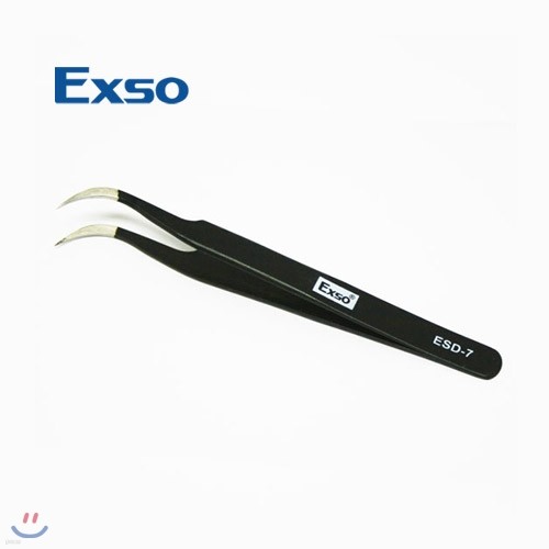 EXSO/엑소 핀셋 ESD-7/DIY/네일아트/다꾸/프라모...