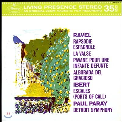 Paul Paray :  ҵ, ߽ (Ravel: Rapsodie Espagnole) [LP]
