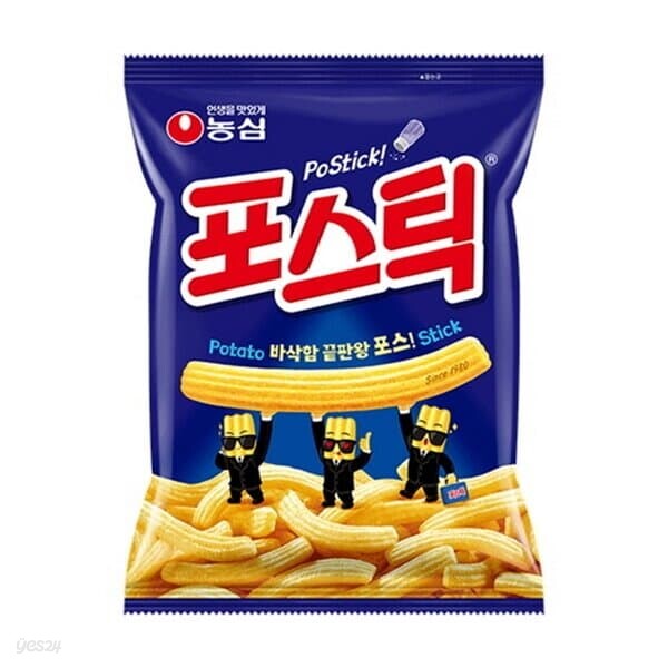 농심 포스틱 84gx20봉 가성비 간식 비품 무료배송