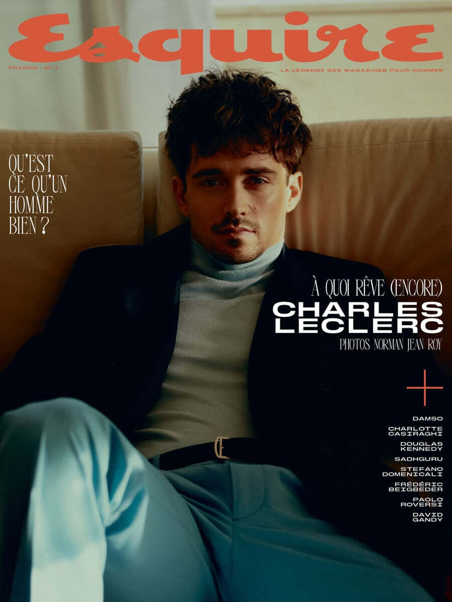 [A형] ESQUIRE 에스콰이어 프랑스 2026년 No.1 창간호 : 샤를 르클레르 (Charles Leclerc) 커버