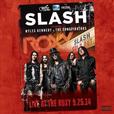 Slash - Live At The Roxy September 25th, 2014 (2CD)