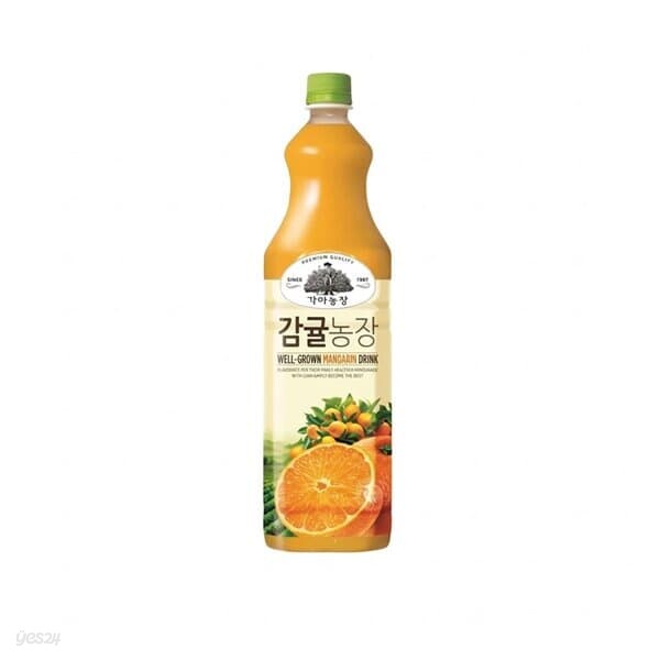 웅진 가야농장 감귤농장 1.5L 6펫