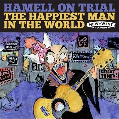 Hamell On Trial — The Happiest Man In The World 앨범 커버
