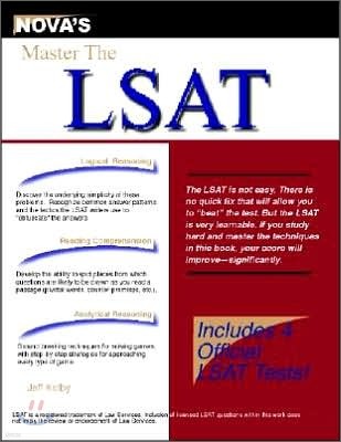 Master The LSAT: Includes 4 Official LSATs! [With CDROM]