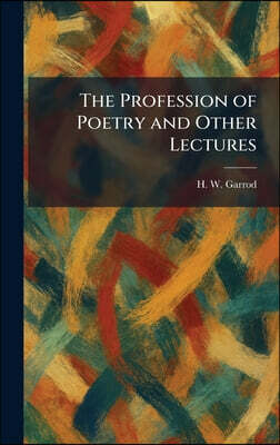 Tradd Street Press The Profession of Poetry and Other Lectures