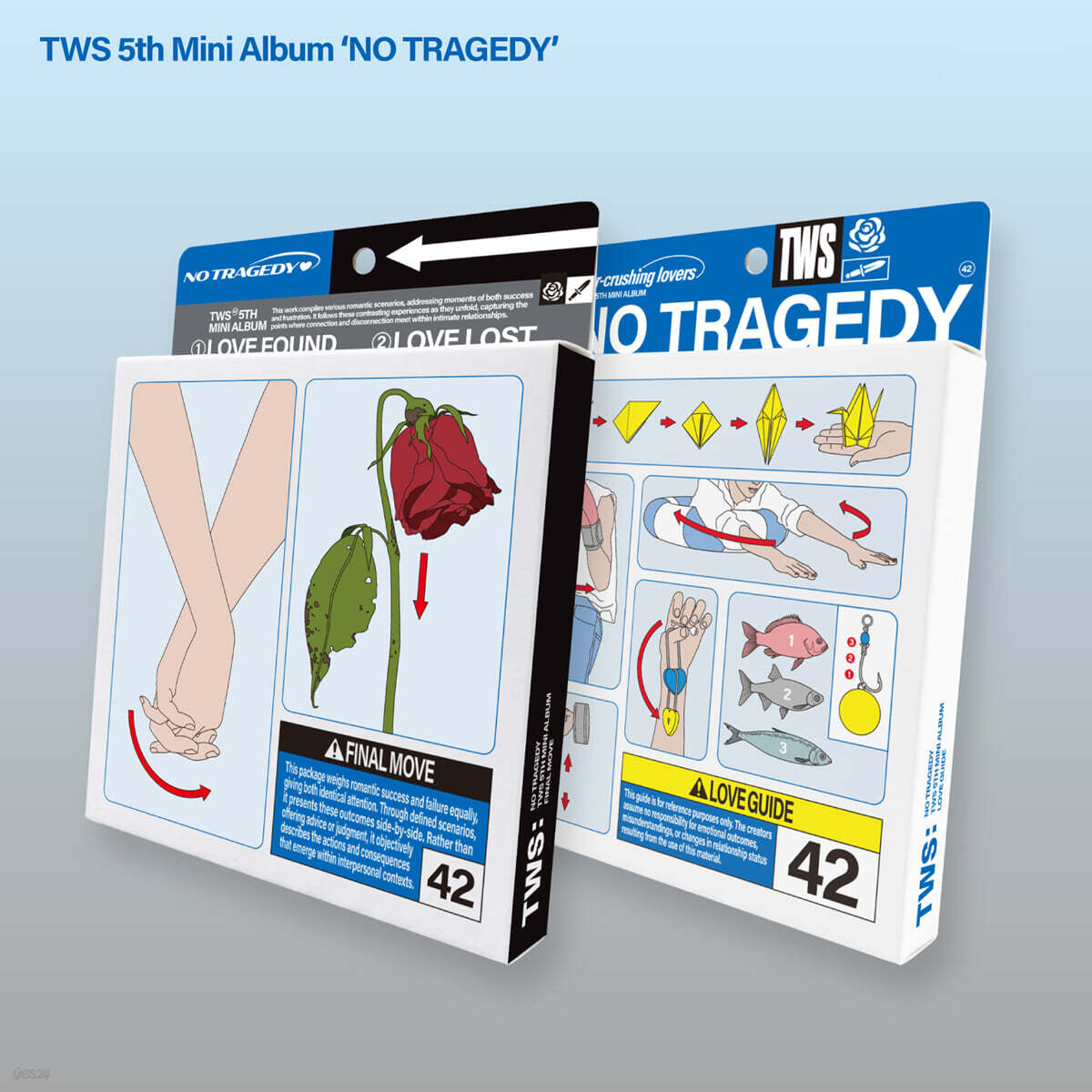 TWS (투어스) - 5th Mini Album 'NO TRAGEDY' [2종 중 1종 랜덤발송]