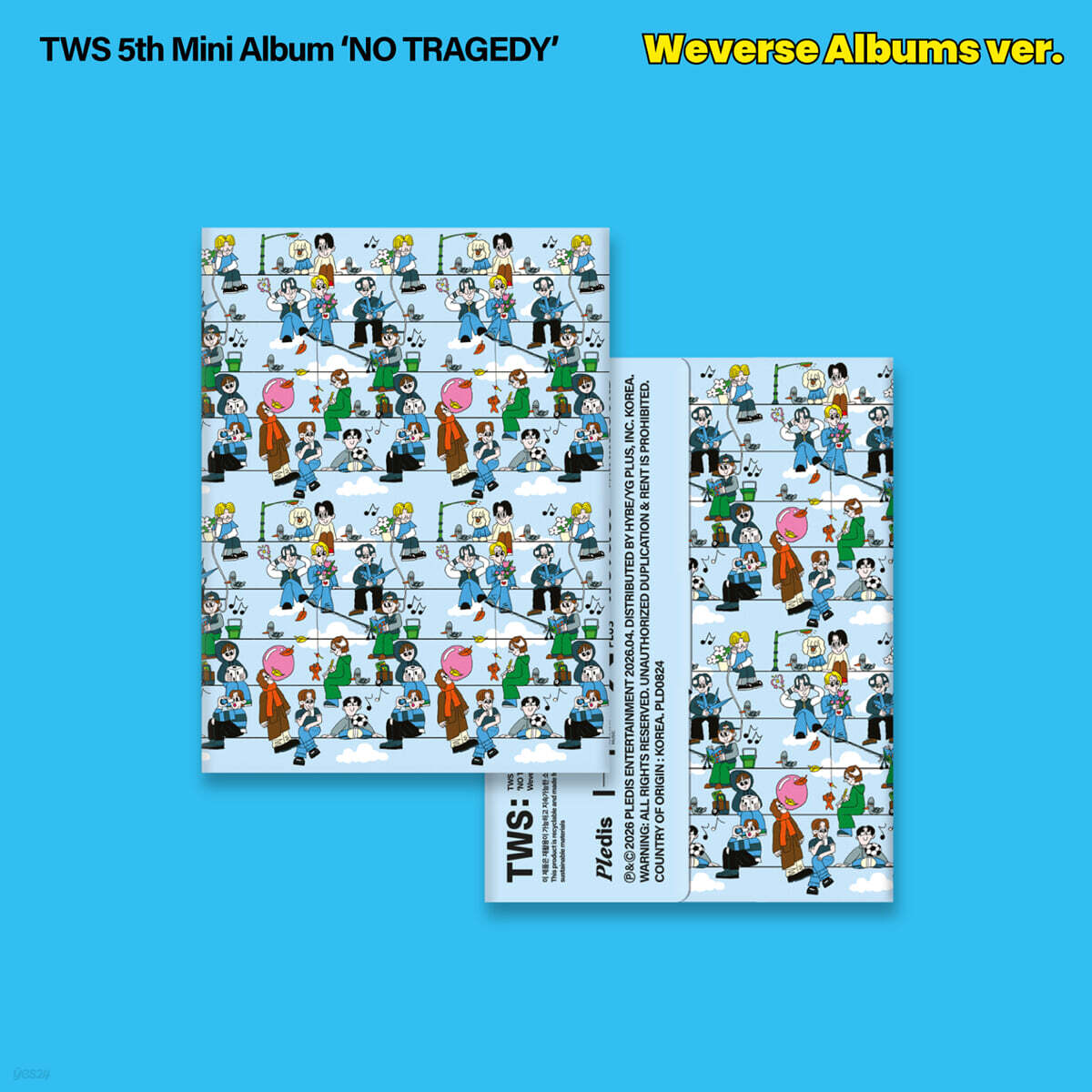 TWS (투어스) - 5th Mini Album 'NO TRAGEDY' [Weverse Albums