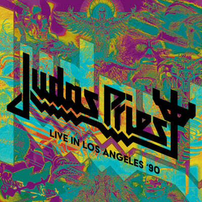 Judas Priest — Live in Los Angeles '90 앨범 커버