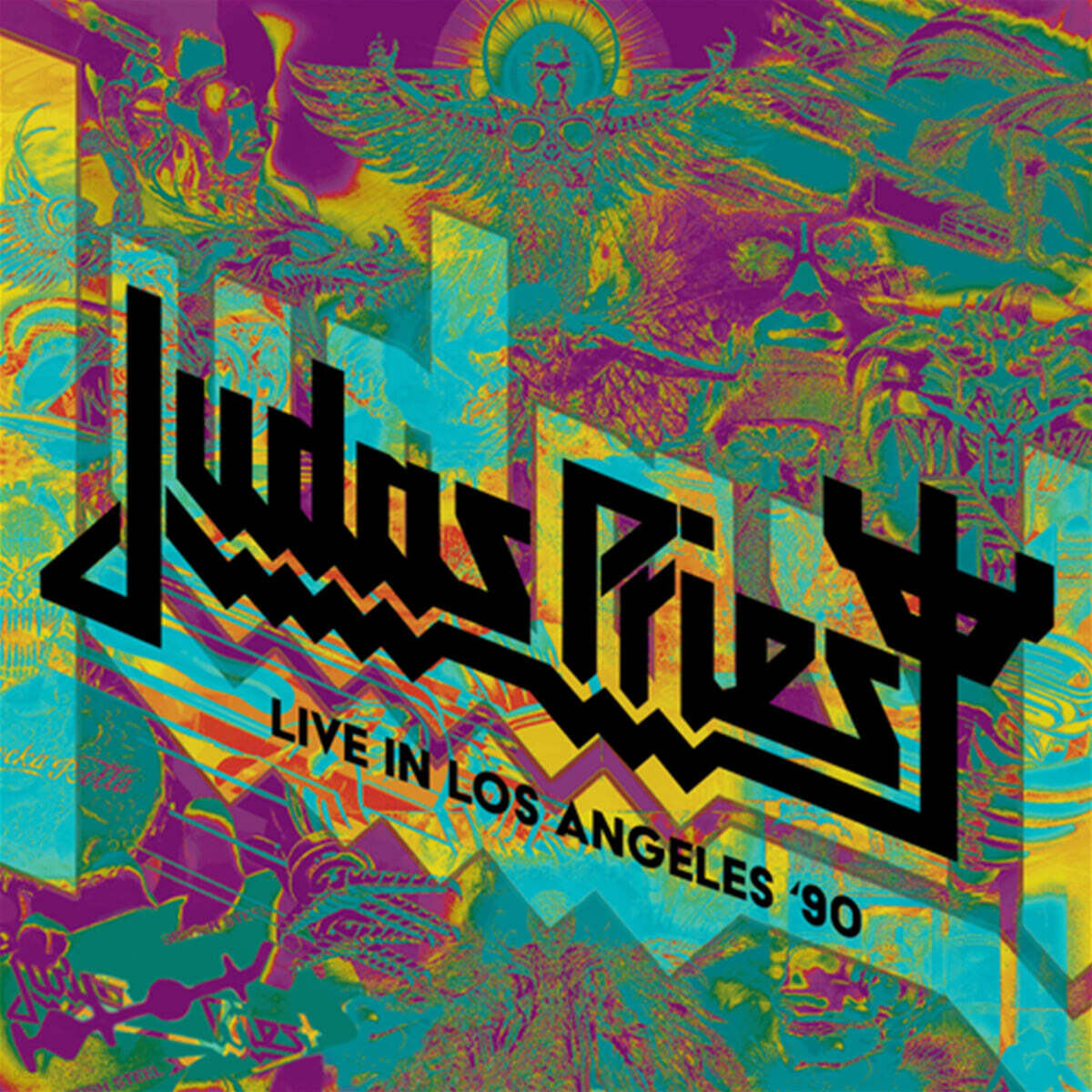 Judas Priest (주다스 프리스트) - Live in Los Angeles '90 [퍼플 컬러 LP]