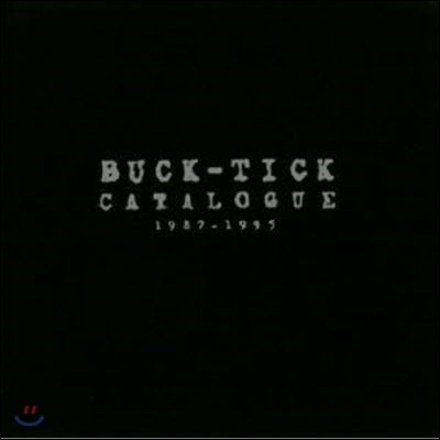 [߰] Buck-Tick / Catalogue 1987-1995 (Ϻ/digipack/vicl715)