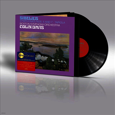 Colin Davis — 시벨리우스: 교향곡 5 & 7번 (Sibelius: Symphonies 5 & 7) - Colin Davis 앨범 커버