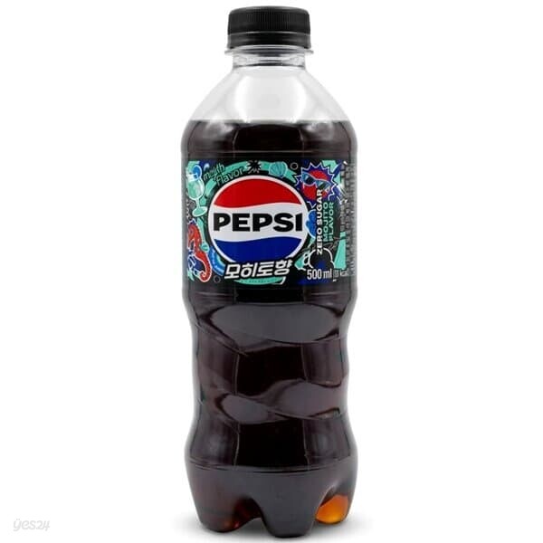 펩시 제로슈거 피치향 500ml 18개
