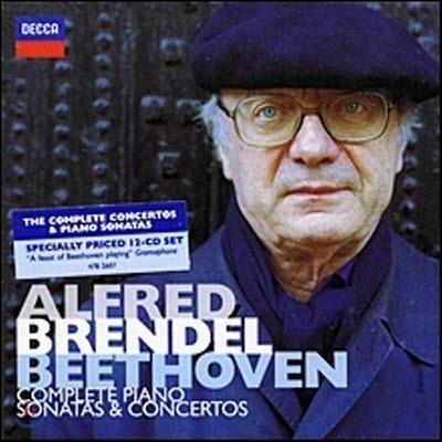 [߰] Alfred Brendel / Alfred Brendel - Complete Beethoven Piano Sonatas & Concertos, Analogue cylces recorded 1970-77 (12CD BOX SET//4782607)