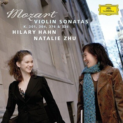 [중고] Hilary Hahn & Natalie Zhu / Mozart: Violin Sonatas K. 301, 304, 376 & 526 (수입/002894775572)