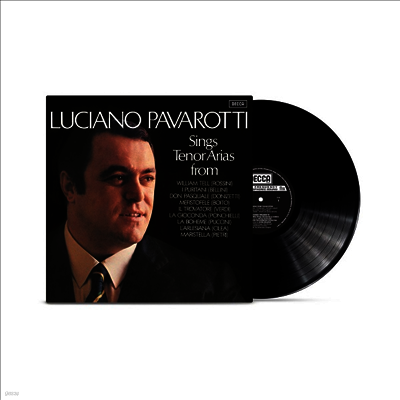 Luciano Pavarotti — 파바로티 이탈리아 오페라의 테너 아리아집 (Pavarotti - Tenor Arias from Italian Opera) - Luciano Pavarotti 앨범 커버