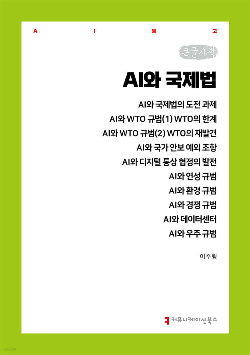 AI와 국제법 (큰글자책)