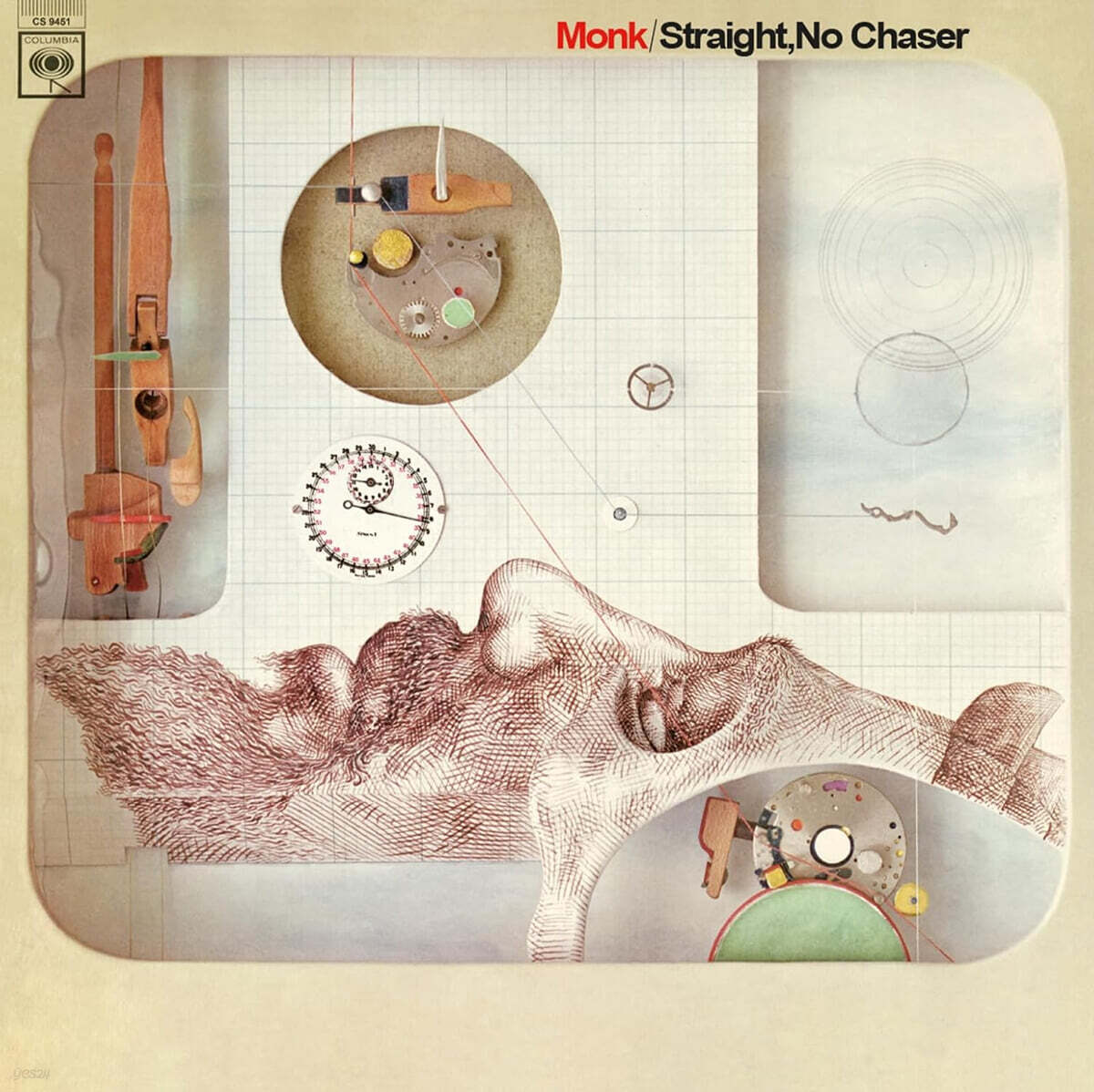 Thelonious Monk (텔로니어스 몽크) - Straight, No Chaser [투명 크리스탈 컬러 LP]