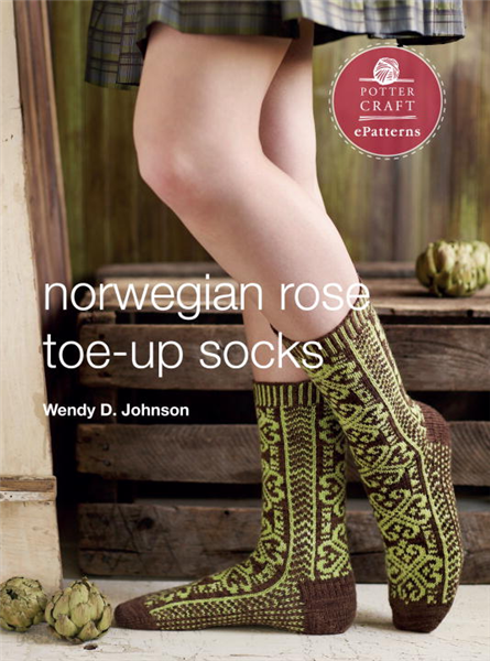 Norwegian Rose Socks