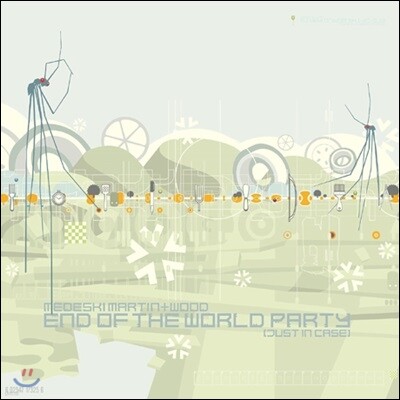 Medeski Martin & Wood — End Of The World Party (Just In Case) (Blue Note Label 75th Anniversary / Limited Edition / Back To Blue) 앨범 커버