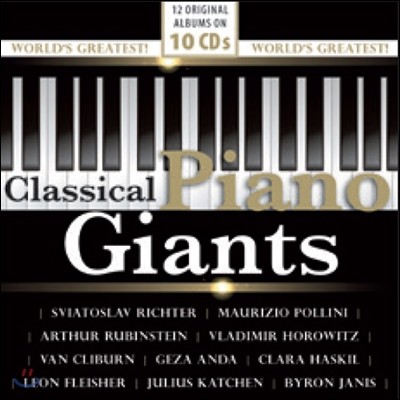 Sviatoslav Richter / Maurizio Pollini 20세기 위대한 피아니스트 10인 (Classical Piano Giants - 12 Original Albums)