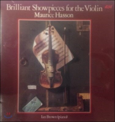 [߰] Maurice Hasson (𸮽 Ƽ) / Brilliant Showpieces For the Violin (skcdl0128)