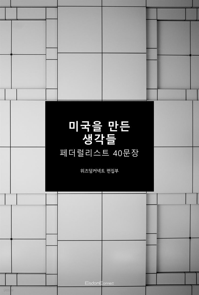 미국을 만든 생각들 : 페더럴리스트 40문장