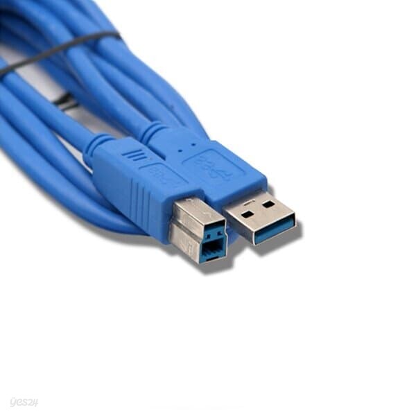 Coms USB 3.0 AB 케이블 청색 1.8M C3513