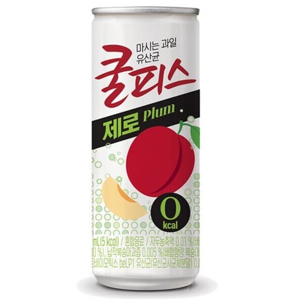 쿨피스 자두 제로 230ml 30캔 탕비실 음료수 간식