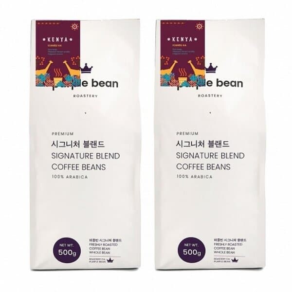 케냐AA 키암부 싱글오리진 500g+500g 무료배송