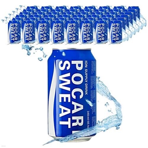 포카리스웨트 340ml 24캔x2 음료수 무료배송