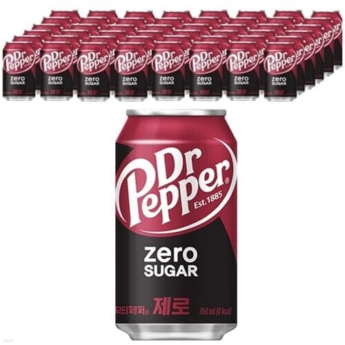 닥터페퍼 제로 슈거 350ml 24캔x2 무료배송