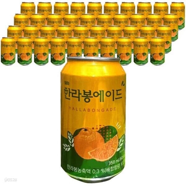 일화 한라봉 에이드 350ml 24캔x2 무료배송
