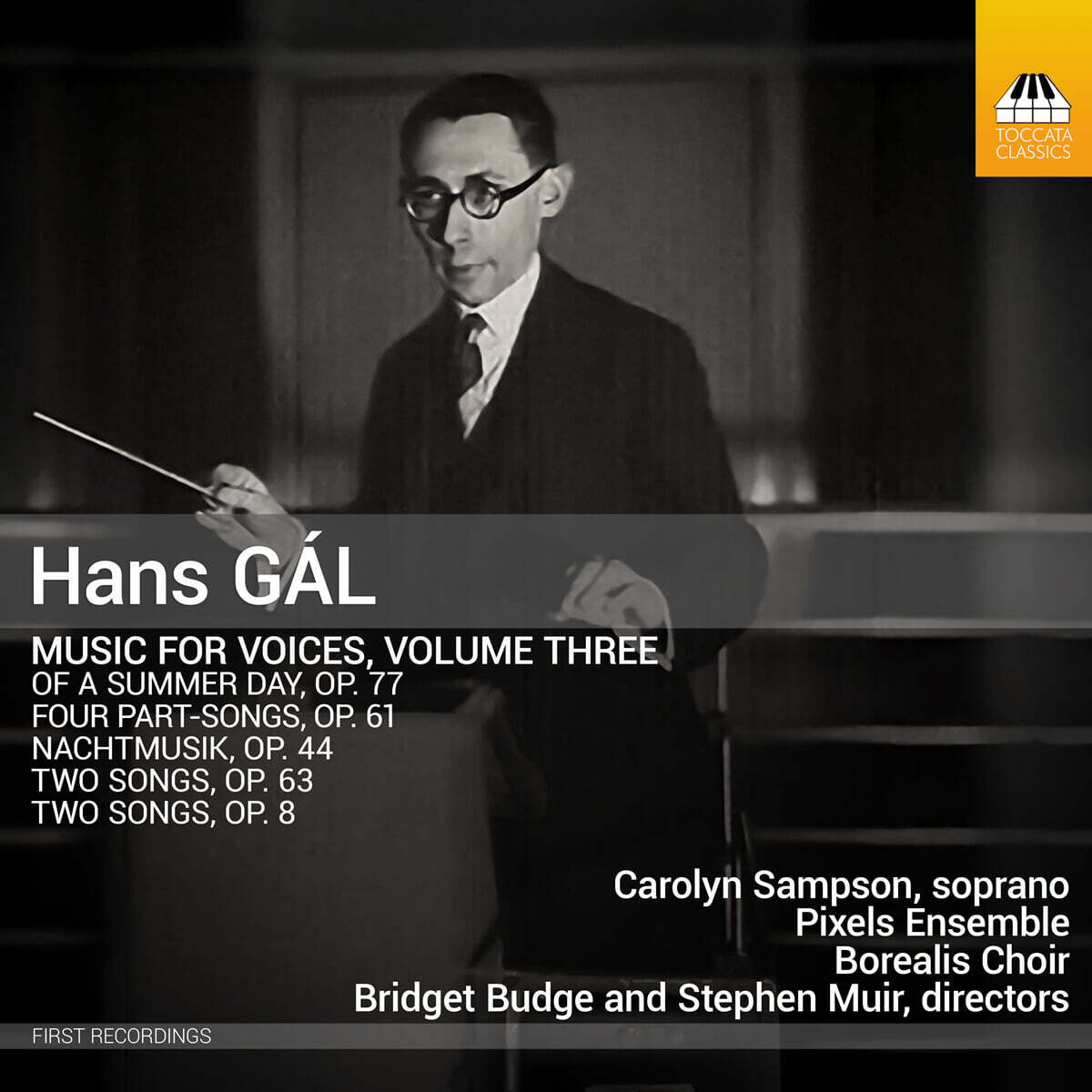 Carolyn Sampson 한스 갈: 성악 작품 3집 (Hans Gal: Music for Voices Vol.3)