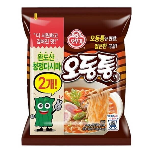 오뚜기 오동통면 40봉 가성비 간식 비품 무료배송