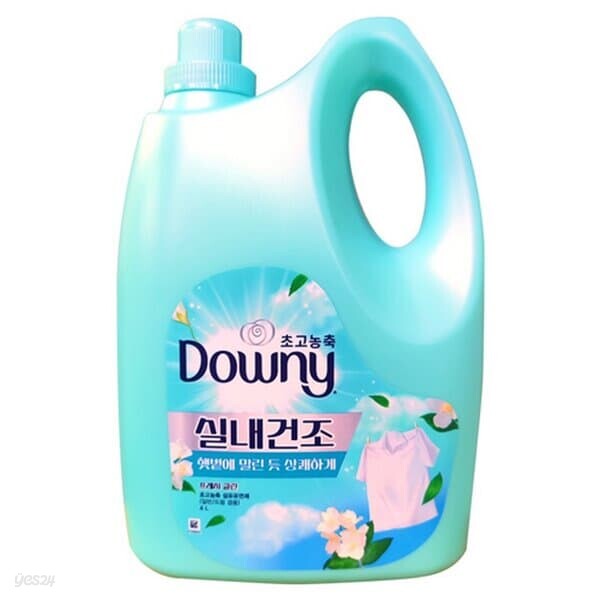 다우니 실내건조 프레시 클린 섬유유연제 4L 탕비실