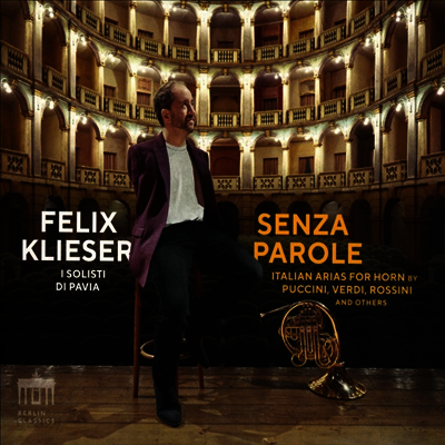 말 없는 노래 - 호른으로 듣는 오페라와 영화 (Senza Parole - Opera and Film Music for Horn)(Digipack)(CD) - Felix Klieser