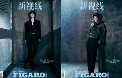 [C형] Madame FIGARO Hommes ?加? 마담 피가로 옴므 중국 2026년 04월 : 등개 (??) 커버 (A형 잡지+B형 잡지+랜덤 카드 16장)