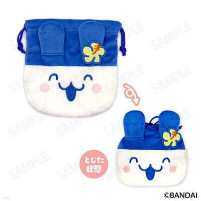 (예약도서) たまごっち エンジョイ！トラベル フェイス巾着 D：みみっち