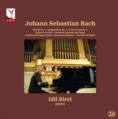 Idil Biret — Idil Biret 바흐: 솔로곡집 (Bach: Solo Keyboard Music) 앨범 커버