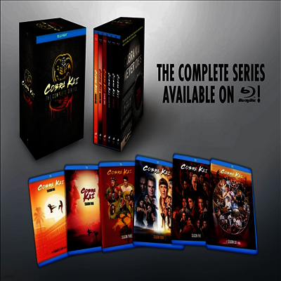 Cobra Kai: The Complete Series (코브라 카이: 더 컴플리트 시리즈) (2018)(Boxset)(한글무자막)(Blu-ray)
