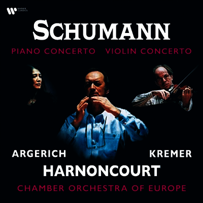 Nikolaus Harnoncourt — 슈만: 피아노 협주곡 & 바이올린 협주곡 (Schumann: Piano Concerto & Schumann: Violin Concerto) - Nikolaus Harnoncourt 앨범 커버