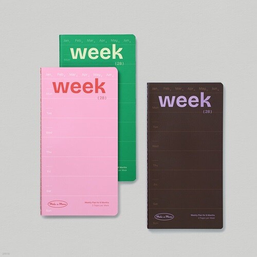 메이크 어 메모 리프 노트 - Week