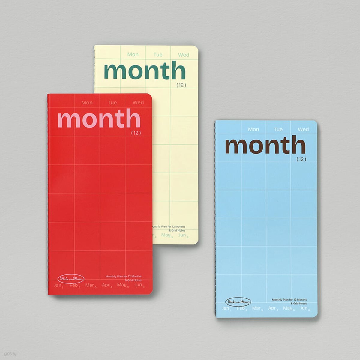 메이크 어 메모 리프 노트 - Month