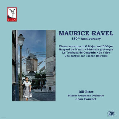 Idil Biret — Idil Biret 라벨: 150주년 음반 (Ravel: 150th Anniversary) 앨범 커버