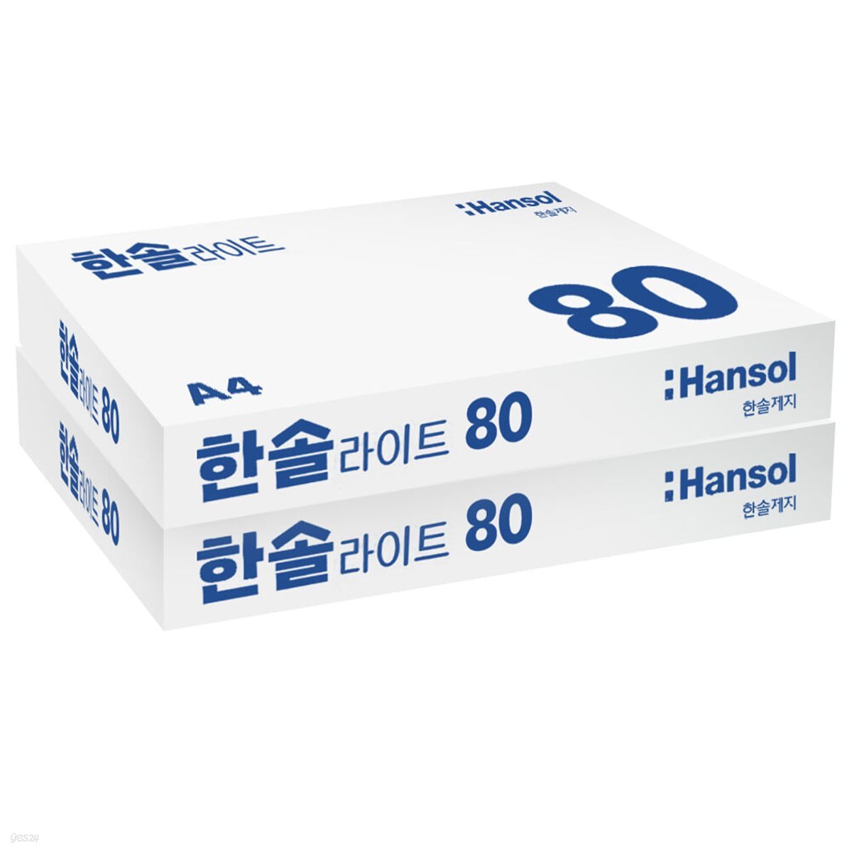 한솔라이트 A4 복사용지(A4용지) 80g 1000매(500매 2권)