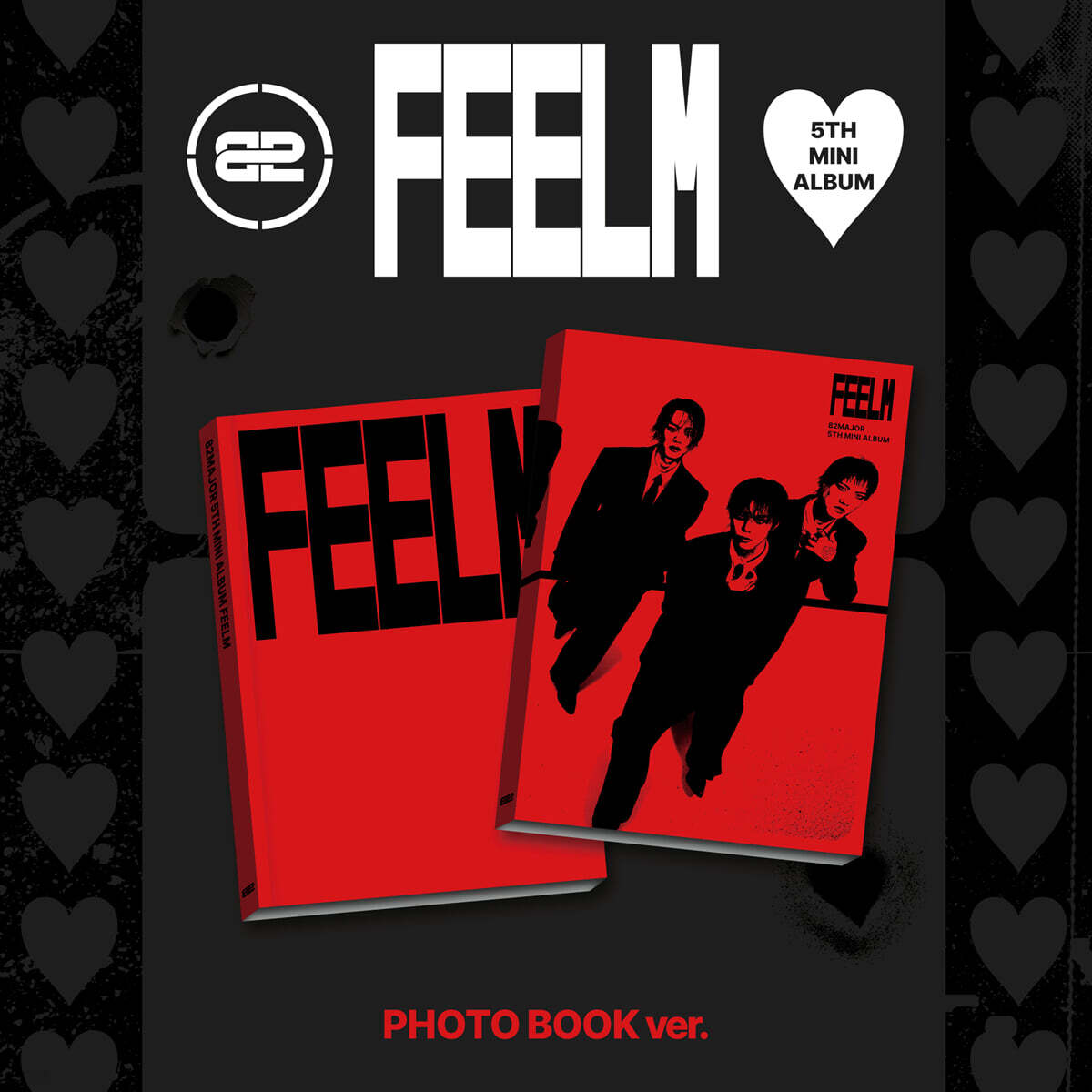 82MAJOR (82메이저) - 미니앨범 5집 : FEELM [PHOTOBOOK ver.]