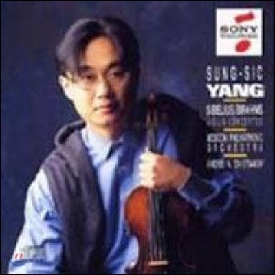 缺 (Sung-Sic Yang) / Sibelius, Brahms : Violin Concertos (̰/cck7701)