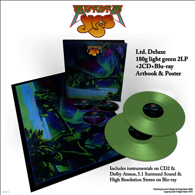 Yes — Aurora (Limited Deluxe Edition)(Artbook+Poster) 앨범 커버
