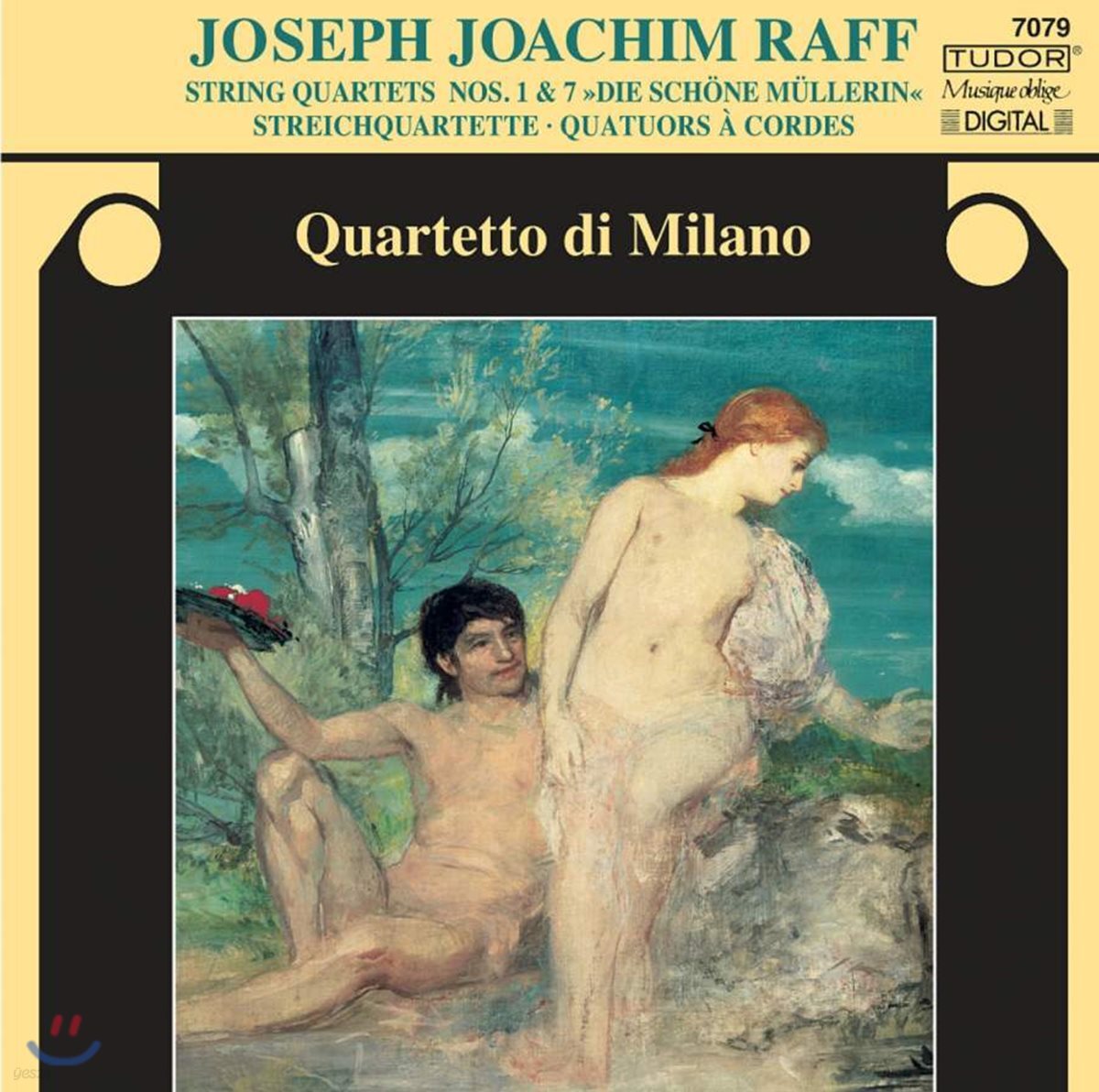 Quartetto Di Milano 라프: 현악 사중주 1번 7번 (Joachim Raff: String Quartet)